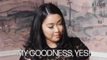 My Goodness Yes It Would Be Lana Condor GIF - My Goodness Yes It Would Be Lana Condor Portrait Mode GIFs