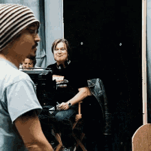 Rango Johnny Depp GIF - Rango Johnny Depp Behind The Scenes GIFs
