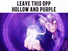 Hollow Purple Jujutsu Kaisen GIF