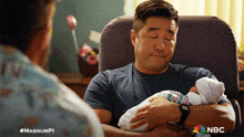 Taking Care Of The Baby Gordon Katsumoto GIF - Taking Care Of The Baby Gordon Katsumoto Tim Kang GIFs