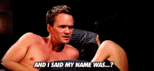 Himym How I Met Your Mother GIF - Himym How I Met Your Mother My Name GIFs