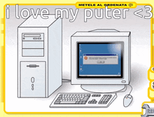 I Love My Puter Computer GIF - I Love My Puter Computer Smash Your Computer GIFs