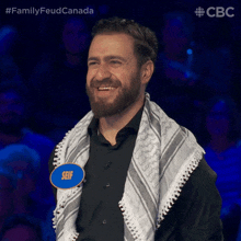 Smiling Seif GIF - Smiling Seif Family Feud Canada GIFs