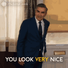 You Look Very Nice Johnny GIF - You Look Very Nice Johnny Johnny Rose GIFs