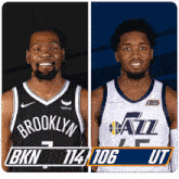 Brooklyn Nets (114) Vs. Utah Jazz (106) Post Game GIF - Nba Basketball Nba 2021 GIFs