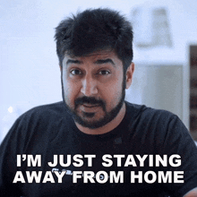 I'M Just Staying Away From Home Global Esports GIF - I'M Just Staying Away From Home Global Esports Mein Ghar Se Dhur Hu GIFs