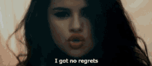 Selena Gomez GIF - I Got No Regrets Selena Gomez GIFs