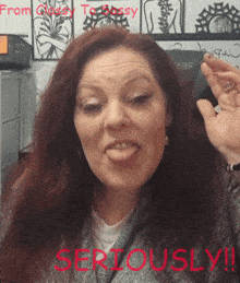 Seriously Misty Brooks GIF - Seriously Misty Brooks From Classy To Sassy GIFs
