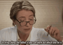 Do Bring Along The Father, If You Can Work Out Which On He Is. GIF - Bridget Joness Baby GIFs