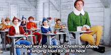 elf will ferrell buddy hobbs the best way to spread christmas cheer singing loud