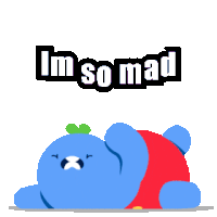 Imsomad Angry Sticker - Imsomad Mad Angry Stickers