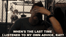 Whens The Last Time I Listened To My Own Advice Ray Jason Hayes GIF - Whens The Last Time I Listened To My Own Advice Ray Jason Hayes Seal Team GIFs