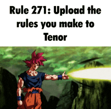 Rule 271 Goku GIF