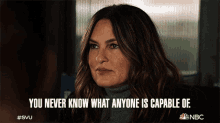 You Never Know What Anyone Is Capable Of Olivia Benson GIF - You Never Know What Anyone Is Capable Of Olivia Benson Law And Order Special Victims Unit GIFs