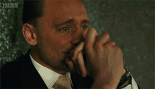crying sad tears tom hiddleston