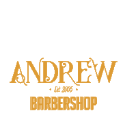 Andrew Barber Shop Italian Cut Sticker - Andrew Barber Shop Italian Cut Est2005 Stickers