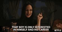 That Boy Is Only Interested In Himself And His Career Career Focused GIF - That Boy Is Only Interested In Himself And His Career Career Focused Disapproval GIFs
