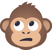Eye Rolling Monkey Monkey Sticker - Eye Rolling Monkey Monkey Joypixels Stickers