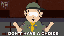 I Dont Have A Choice Schlomo GIF - I Dont Have A Choice Schlomo South Park GIFs