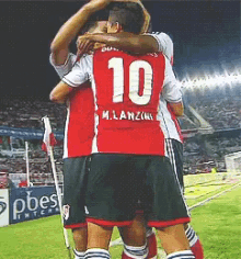 River Plate GIF - Football Hug Field GIFs