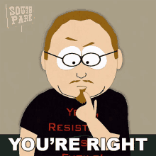 Youre Right Pizza Face GIF - Youre Right Pizza Face South Park GIFs