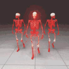 Red Skeletons GIF - Red Skeletons Skulls GIFs