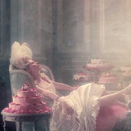 Marie Antoinette ~ Let Them Eat Cake on Make a GIF
