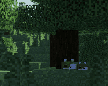 Minecraft Forest GIF