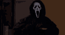 Ghostface Scream GIF
