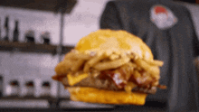 Wendys Big Bacon Cheddar Cheeseburger GIF