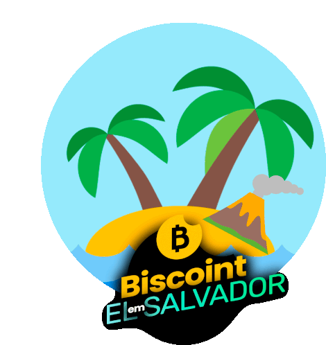 Biscoint Bitcoin Sticker - Biscoint Bitcoin Elsalvador Stickers