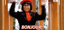Bonjour French GIF - Bonjour French Thats So Raven GIFs