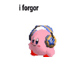 Kirby I Forgot GIF - Kirby I Forgot I Forgor GIFs