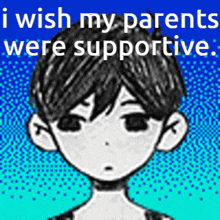 Omori I Wish My Parents Were Better GIF - Omori I Wish My Parents Were Better Supportive Family GIFs
