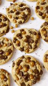 Caramel Chocolate Chip Cookies Cookies GIF - Caramel Chocolate Chip Cookies Cookies Food GIFs
