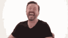 Gervais Ricky GIF - Gervais Ricky Carcajada GIFs