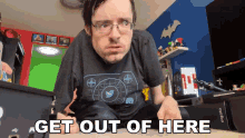 Get Out Of Here Ricky Berwick GIF - Get Out Of Here Ricky Berwick Get Away From Here GIFs