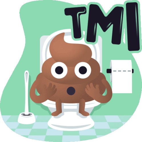Tmi Happy Poo Sticker - Tmi Happy Poo Joypixels Stickers