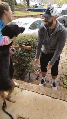 Hugging Petting GIF - Hugging Petting Dog GIFs