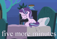 Five More Minutes Mlp GIF