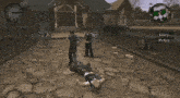 a video game is being played with gary and petey on the screen