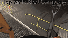 Lethal Company Hop On Lethal Company GIF - Lethal Company Hop On Lethal Company Midokfm2020 GIFs