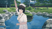 Hanayo Nasu Somnium Files Nurse GIF - Hanayo Nasu Somnium Files Nurse Nurse Dance GIFs