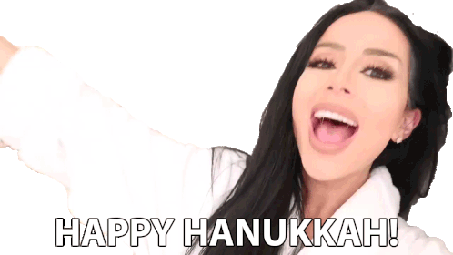 Happy Hanukkah Hanukkah Sticker - Happy Hanukkah Hanukkah Celebration Stickers