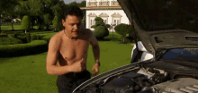 Pedro Fernández On Call GIF - Pedro Fernández On Call Fixing The Car GIFs