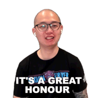 Its A Great Honour Chris Cantada Sticker - Its A Great Honour Chris Cantada Chris Cantada Force Stickers