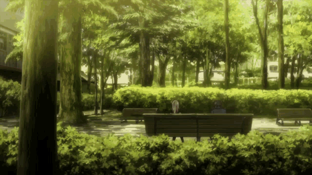 Anime Forest GIF - Anime Forest Scenery - Discover & Share GIFs