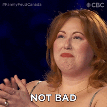 Not Bad Family Feud Canada GIF