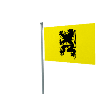 Vlag Vlaamse Leeuw Sticker - Vlag Vlaamse Leeuw Vlag Van Vlaanderen Stickers