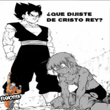 Cristo Rey Vegito GIF - Cristo Rey Vegito Meme Dragon Ball GIFs